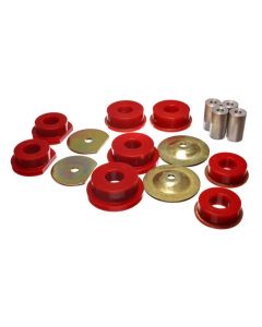 Energy Suspension Dodge 08-10 Challenger/ 07-10 Charger/05-08 Magnum RWD Red Rear Subframe Bushings - 5.4114R