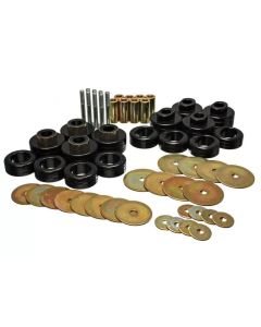 Energy Suspension Cab Mount Set - Club Cab - Black - 5.4115G