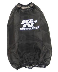 K&N Drycharger Black Air Filter Wrap - Round Tapered - RC-3690DK
