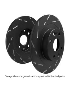 EBC 2015+ Fiat 500X 1.4L Turbo USR Slotted Rear Rotors - USR7704