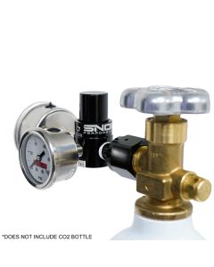Snow Performance Billet Fixed (100PSI) CO2 Regulator w/Gauges - SNO-353G