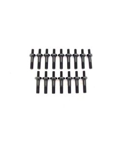 COMP Cams Valve Spring Studs for Oldsmobile V8 3/8in Stud Diameter, 5/16in Thread Size, Steel Construction, Black Finish - 4542-16