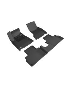 3D Maxpider 17-18 Maserati Levante Kagu Floor Mat- Black R1 R2 - L1MR00801509