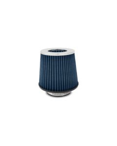 Vibrant Open Funnel Perf Air Filter (5in Cone O.D. x 5in Tall x 2.75in inlet I.D.) Chrome Filter Cap - 1923C