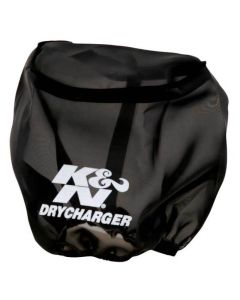 K&N Filter Air FIlter Wrap - 6.5in Base ID x 4.5in Top ID x 5.5in H - RU-5147DK