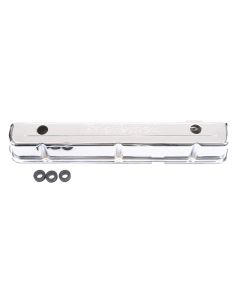 Edelbrock Valve Cover Signature Series Chevrolet 1962-2001 194-292 CI Inline 6 Chrome - 4477