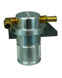 Moroso 10-14 Volkswagen Golf/Jetta 2.0T Air/Oil Separator Catch Can - Billet Aluminum - 85674