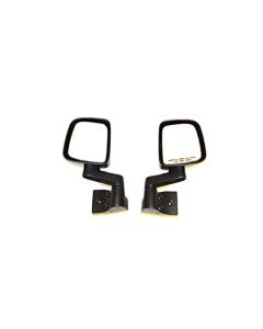Omix Door Mirror Kit Black- 87-06 Jeep Wrangler - 11002.09