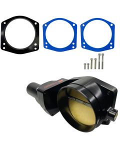 Granatelli 08-23 GM LS3/LSA/LSX Drive-By-Wire 108mm Throttle Body- Black - GMTBLS108B