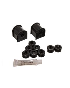 Energy Suspension 89-94 Nissan 240SX (S13) Black 15mm Rear Sway Bar Bushing Set - 7.5122G