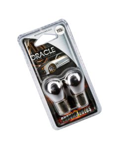 Oracle 1156 Chrome Bulbs (Pair) - Amber - 5506-005