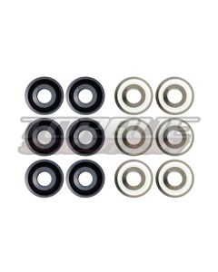 Torque Solution Solid Rear Subframe Bushings: Porsche 911 996/997 ALL - TS-POR-005