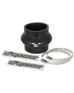 aFe Magnum FORCE CAI Univ. Silicone Coupling Kit (2.75in. ID / 3in. L) Straight Coupler w/Hump - Blk - 59-00054
