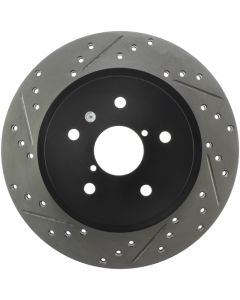 StopTech Sport Drilled/Slotted Rotor Right Subaru Rear Right- STOP-127.47037R