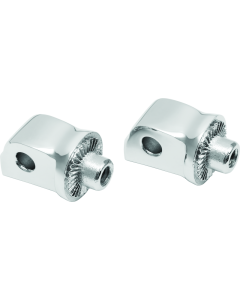 Kuryakyn Splined Passenger Peg Adapter Chrome - 8923