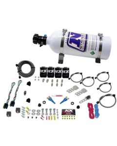 Nitrous Express Dodge EFI Dual Stage Nitrous Kit (50-150HP x 2) w/5lb Bottle - 20324-05