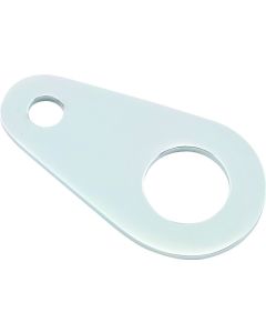 Bikers Choice Chrome Custom Single Hole Universal Ignition Switch Bracket Replaces H-D 69024-77 - 492790