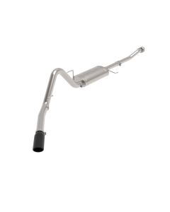 aFe Apollo GT 3in 409 SS Cat-Back Exhaust 2021 Ford F-150 V6 2.7L/3.5L (tt)/V8 5.0L w/ Black Tips - 49-43125-B