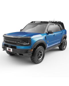 EGR 21-23 Ford Bronco Sport (Sport Utility) EGR Rugged Look Fender Flares (Set of 4) - Smooth Matte - 753564