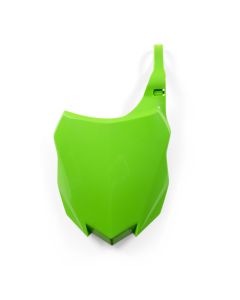 Green Front Number Plate for Kawasaki KX250F 13-15