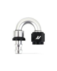 Mishimoto 180 Degree Push Lock Fitting - 6AN - MMFT-PL-6180
