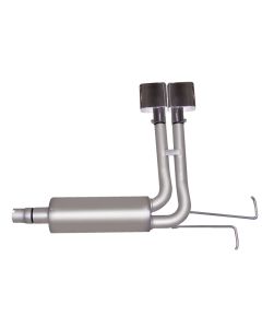 Gibson 94-96 Dodge Ram 1500 Base 3.9L 2.5in Cat-Back Super Truck Exhaust - Aluminized - 6510