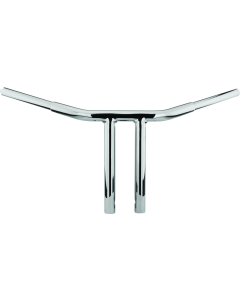 Bikers Choice Throttle By Wire Chrome 10 Inch Straight Tbar Handlebar Custom - 402254