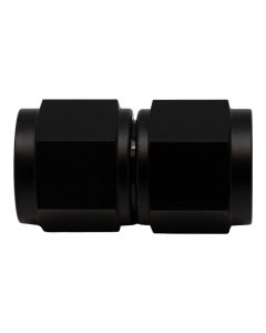 DeatschWerks 10AN Flare Female Swivel to 10AN Flare Female Swivel - Anodized Matte Black - 6-02-0211-B