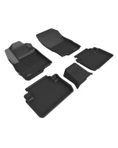 3D Maxpider 18-23 Mitsubishi Eclipse Cross Kagu Floor Mat- Black R1 R2 - L1MT05601509