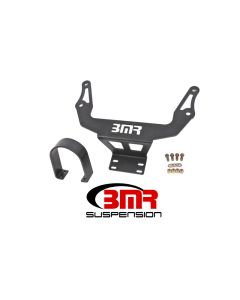 BMR 08-17 Challenger Front Driveshaft Safety Loop - Black Hammertone - DSL110H