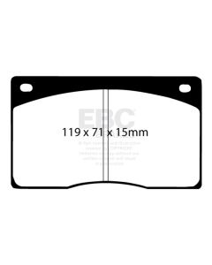 EBC 91-93 Jaguar XJS 4.0 Ultimax2 Front Brake Pads - UD135
