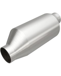 Magnaflow 2in In/Out 4in Round Body 11.875in L Universal California Legal Catalytic Converter - 5461084