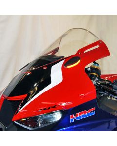 New Rage Cycles 21+ Honda CBR1000RR-R Mirror Block Off Turn Signals - CBRRR-FB