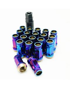Burned Blue Muteki SR45R Lug Nut Kit 12x1.5