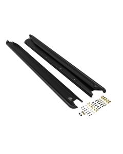 aFe POWER 15-19 Subaru Outback H4 2.5L / H6 3.6L Terra Guard Trail Slider Steps - Black - 79-27002