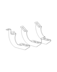 Go Rhino 2024 Toyota Tacoma DC 4dr Mounting Brackets (V-Series V3/RB10 Slim/RB20 Slim) - Tex. Blk - 6944326
