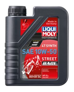 LIQUI MOLY 1L Motorbike 4T Synth SAE 10W50 Street Race - 20066