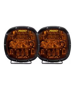 Rigid Industries Adapt XP w/ Amber PRO Lens (Pair)- RIGI-300515