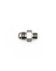 DeatschWerks 6AN Male Flare To M12 X 1.5 Male Metric Adapter  (Incl. Crush Washer) - 6-02-0613
