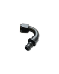Vibrant Push-On 120 Degree Hose End Elbow Fitting - -4AN - 22204