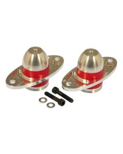 Prothane 05-06 Ford Mustang Bullet Motor Mounts - Red - 6-505