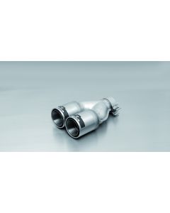 Remus 2005 Seat Toledo 1.6L 84mm Straight w/Carbon Insert Tail Pipe Set (Pair) - 0007 84C