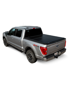 LEER 2016+ Toyota Tacoma Double Cab HF350M 5Ft 2In Tonneau Cover - Folding Compact Short Bed - 631286