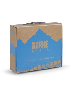 Borne Off-Road Cam Buckle Tie-Down Kit (2-Pack) Blue - BNRTC-TDCB-2BL