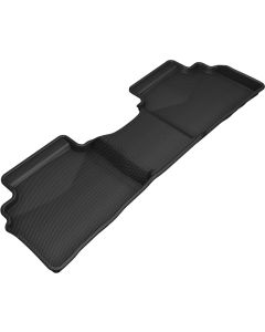 3D MAXpider 2019-2020 Kia Forte Kagu 2nd Row Floormats - Black - L1KA04721509