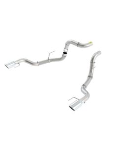 Borla 2017 Ford Raptor 3.5L AT RWD CC Short Bed/EC Standard Bed 3in Tailpipe Assembly w/ SS Tips - 60640