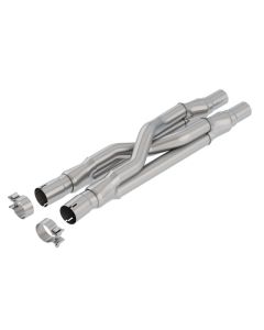 Borla 15-18 Ford Mustang GT 5.0L AT/MT RWD 2.5in Resonator Delete X-Pipe - 60662