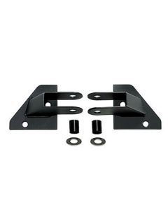Rugged Ridge 87-95 Jeep Wrangler YJ Black Mirror Relocation Brackets - 11025.01