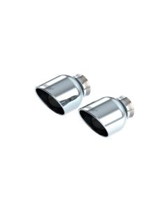 Borla 15-24 Dodge Charger V8 / 2023 Chrysler 300C T-304 SS Tips 5in Outlet - Bright Chrome - 60729
