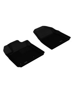 3D MAXpider 2009-2015 Honda Pilot Kagu 1st Row Floormat - Black - L1HD05811509